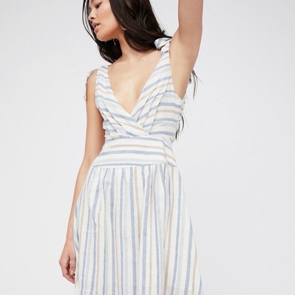 Free People Kansas City Girl Midi Dress - Picture 4 of 14